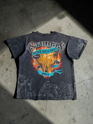 90's  3D EMBLEM STURGIS BLACK HILLS RALLY -L