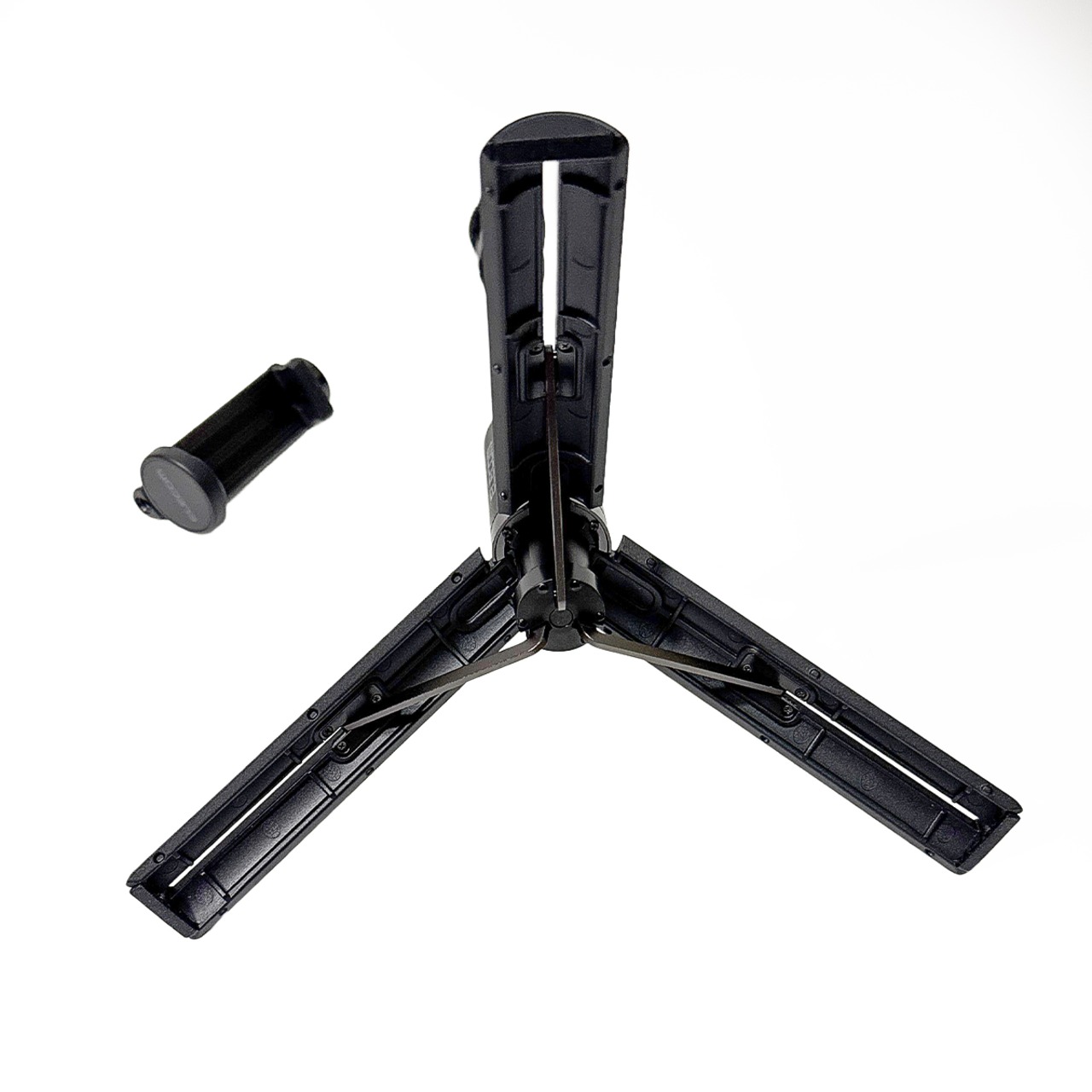 エレコム スマートフォン用三脚 自撮り棒 2way 高耐荷重 P-STSRS02MSBK 6.5インチまでのスマートフォン対応