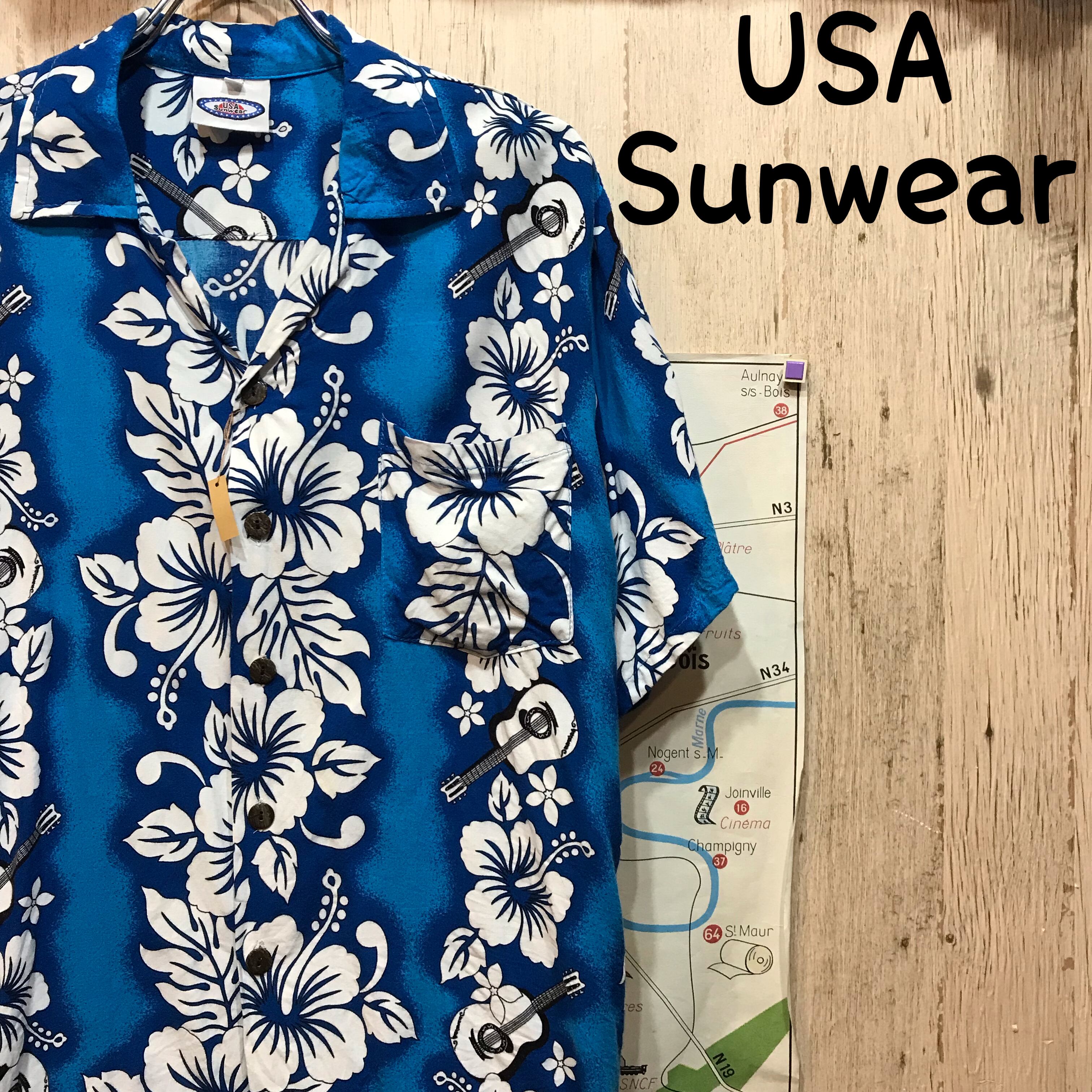 USA Sunwear アロハシャツ M 古着 (1061) | 温古着新 USA Sunwear アロハシャツ M 古着 (1061) | 温古着新