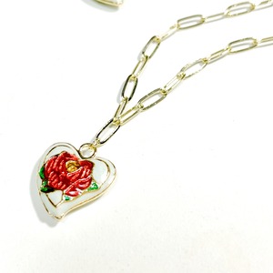 N1004 -  Romantic Heart necklace - Chain