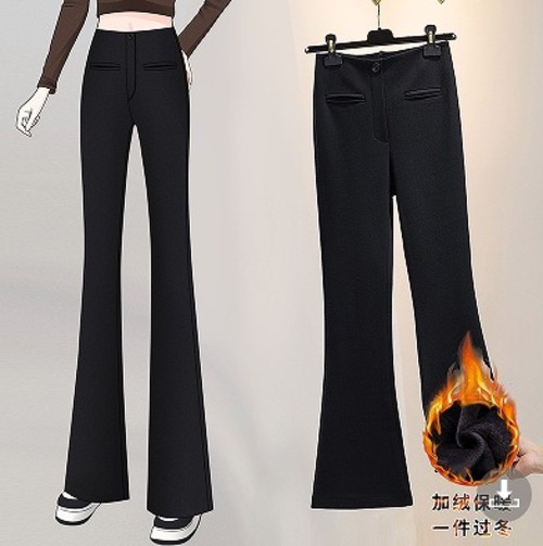 【大きいサイズM-4XL】【秋冬新作】裏起毛ファッションパンツ#schmnc-29617