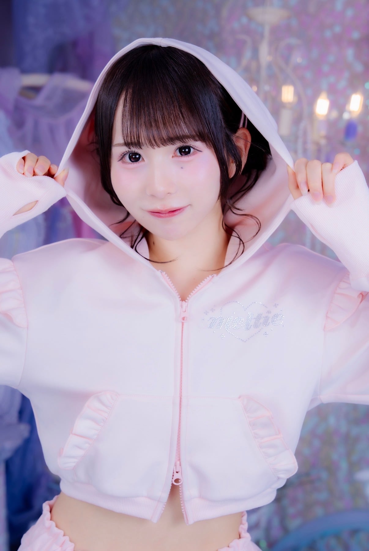 Kitten Frill Zip Hoodie【10月中旬発送】