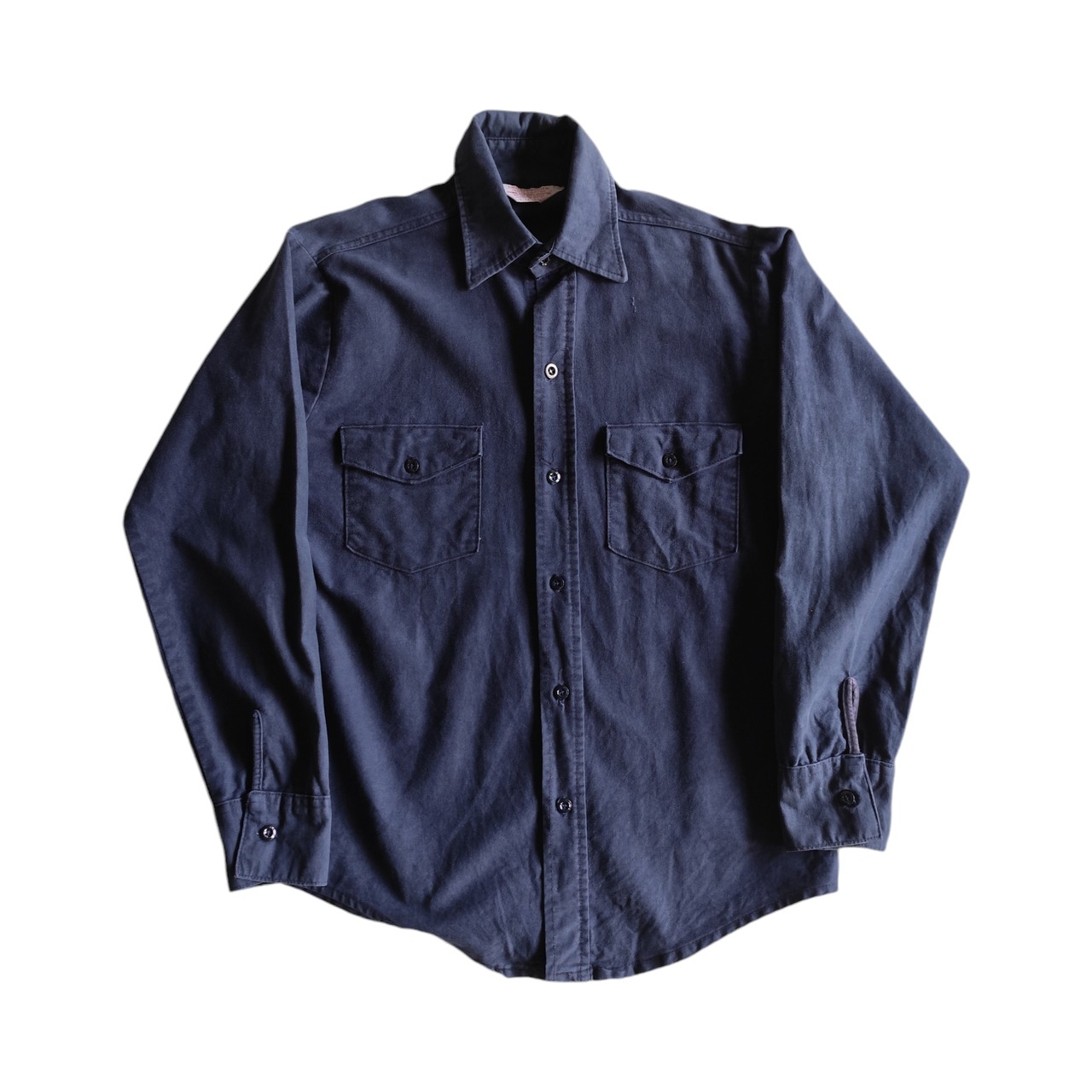 70s VINTAGE ビンテージ FROSTPROOF フロストプルーフ ヘビーコットンシャツ シャモアクロス グレー M アメリカ製 ハンティング