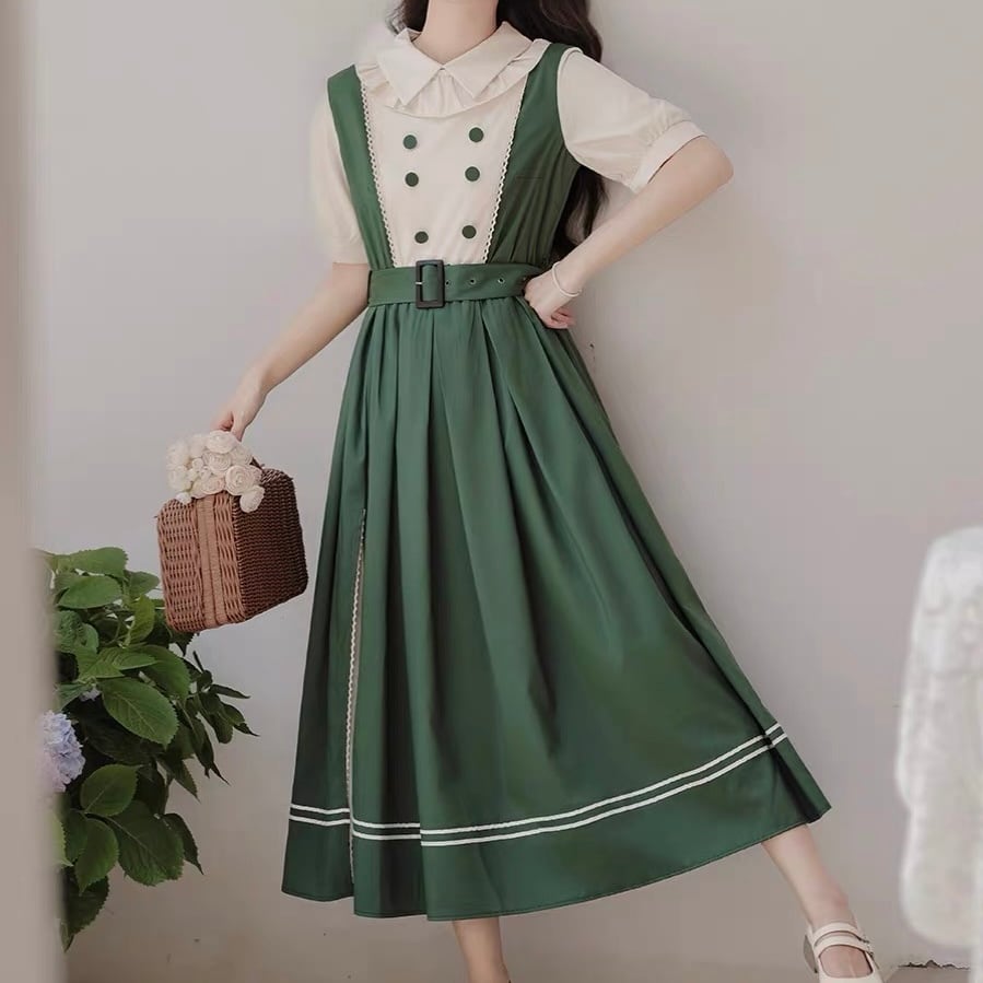 大人可愛い♡アシンメトリーシアースカート F0819 | retro_n