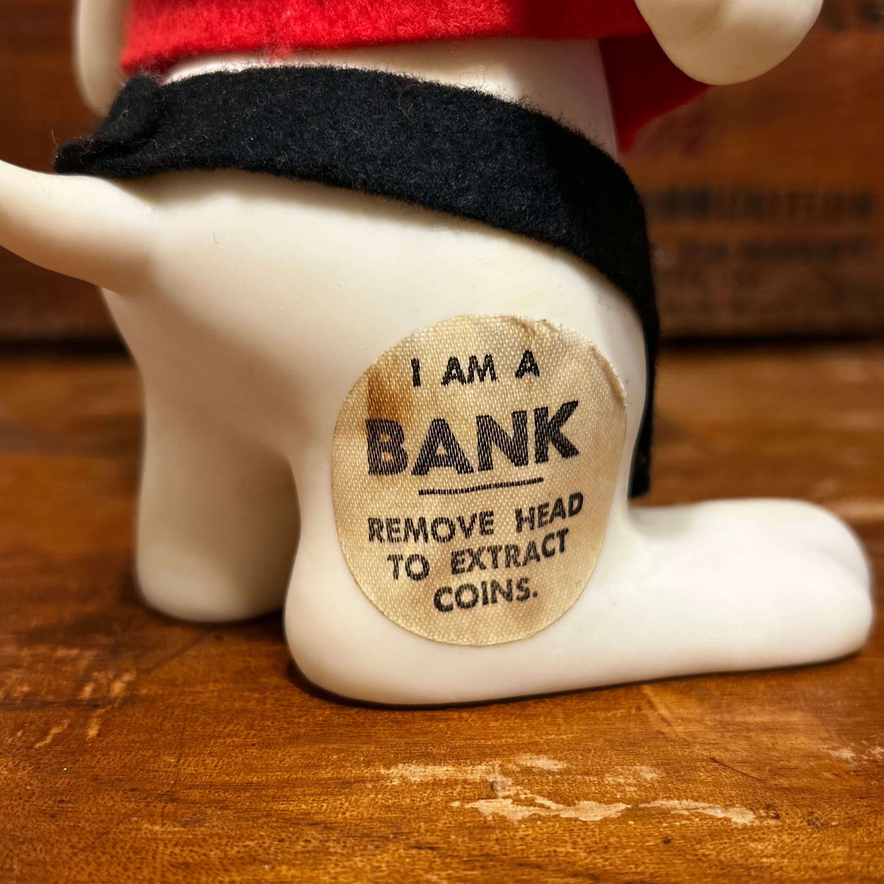 ロイデスドッグ・ノベルティバンク 保安官 ドッグ ソフビ 貯金箱