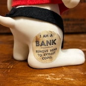 ロイデスドッグ・ノベルティバンク 保安官 ドッグ ソフビ 貯金箱 コインバンク D-70