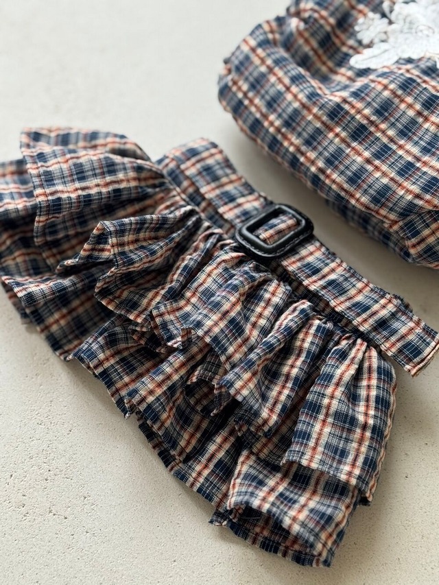 予約  【Lorelei Dog】 Bibi skirt (navy)