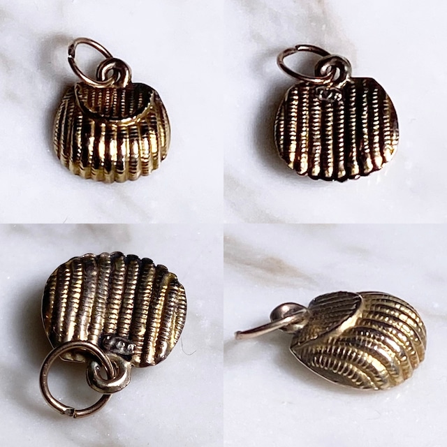 antique 9ct gold charm “bag”