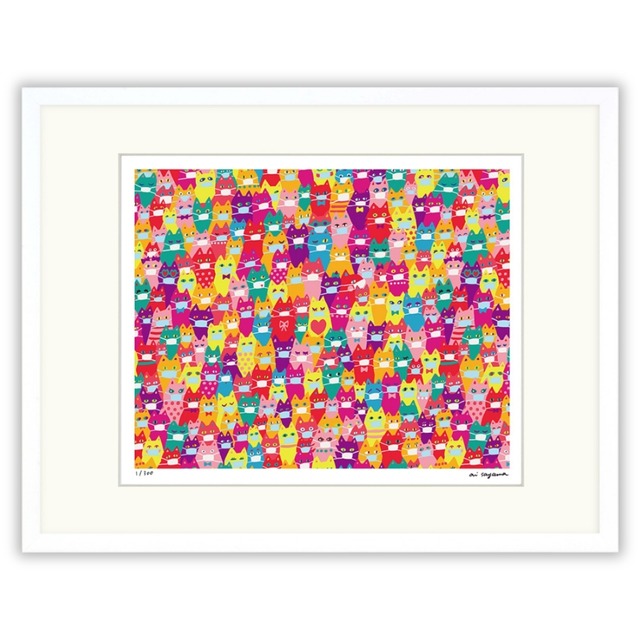 ai sayama 「マスクのねこだらけ」