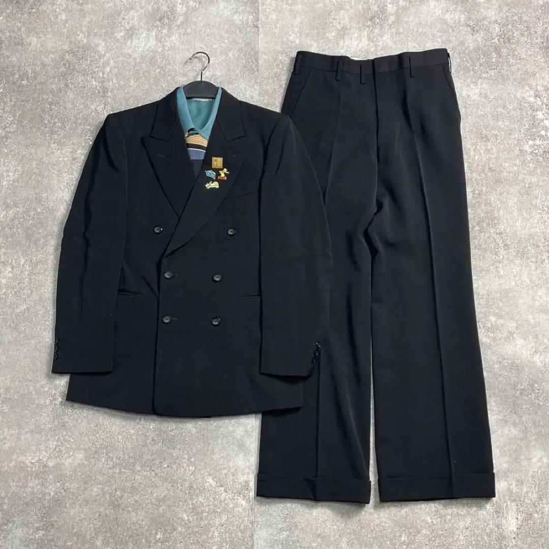 90s vintage レトロセットアップ スーツ ピンズ No.13 成人式