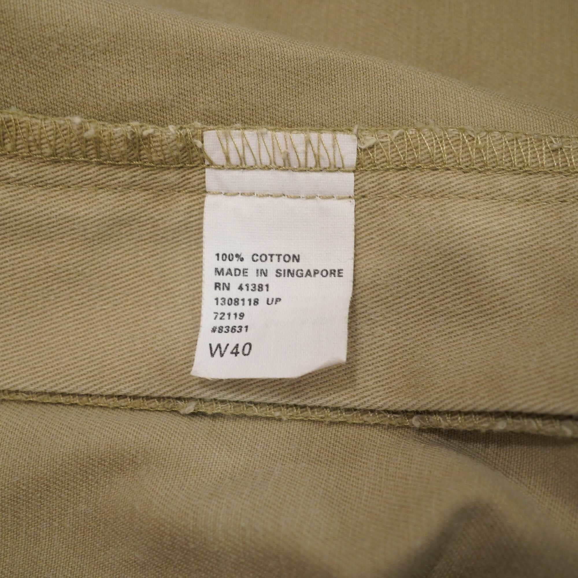 90s レア シンガポール製 ralphlauren polo chino W40/ラルフローレン