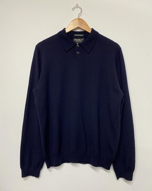 00sEddieBauer Merino Wool Knit Polo Shirt/L