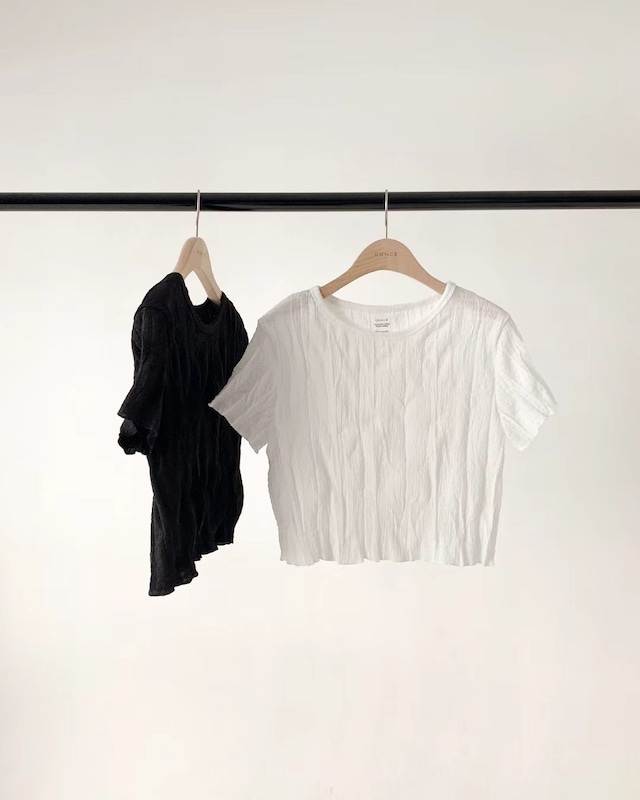 (予約) ounce / Chloe half tee 2color