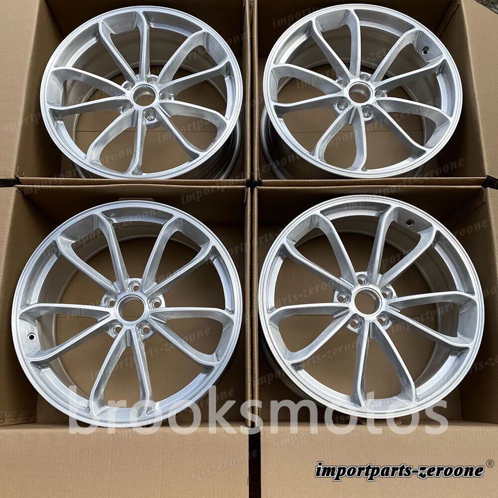 19インチ鍛造ブラシスタイルホイールポルシェ997ターボ19x8.5 19x12