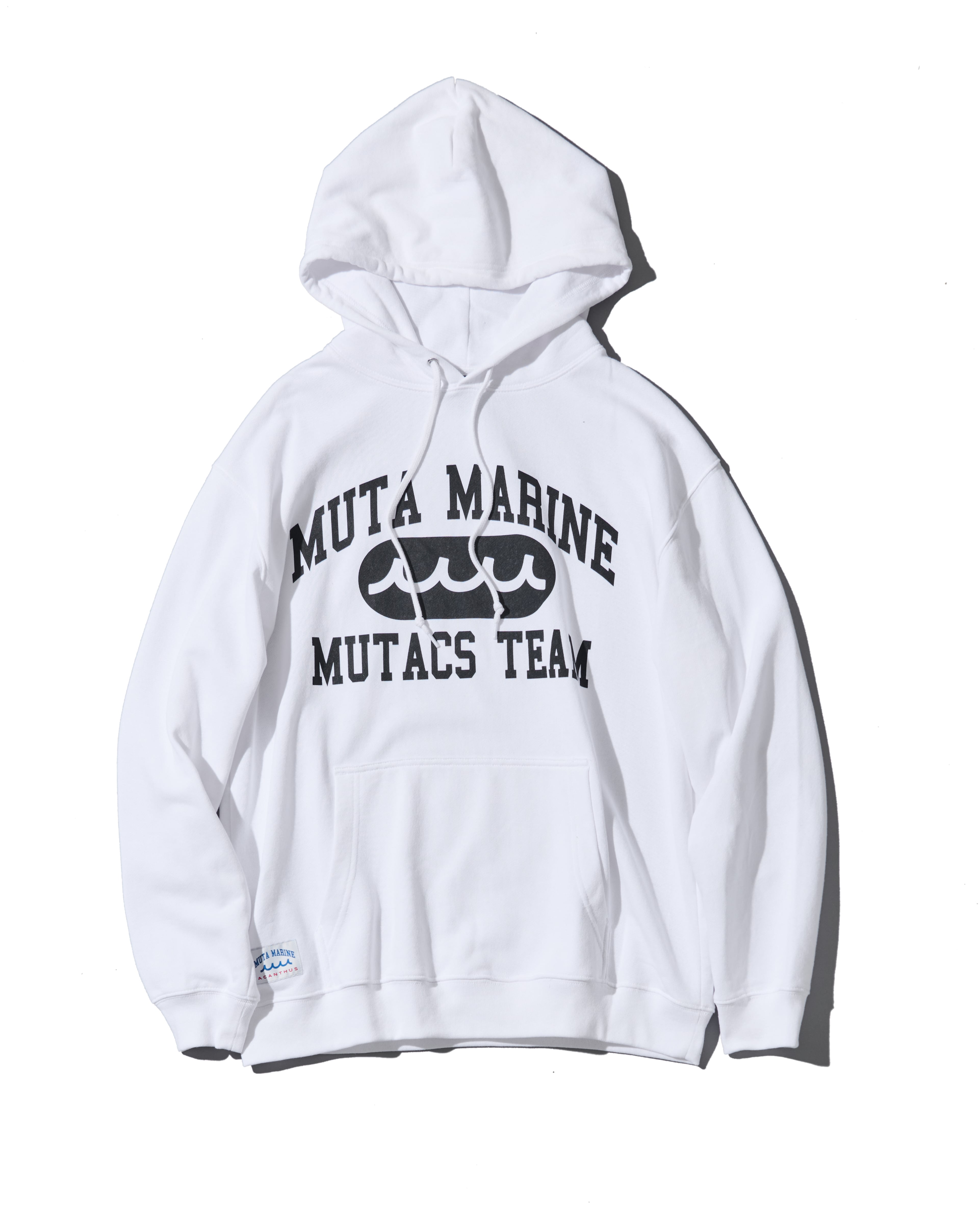 予約販売1月下旬～2月中旬入荷】muta MARINE × ACANTHUS カレッジロゴ