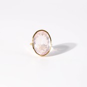 【15号】ローズクォーツ リング（グラン）