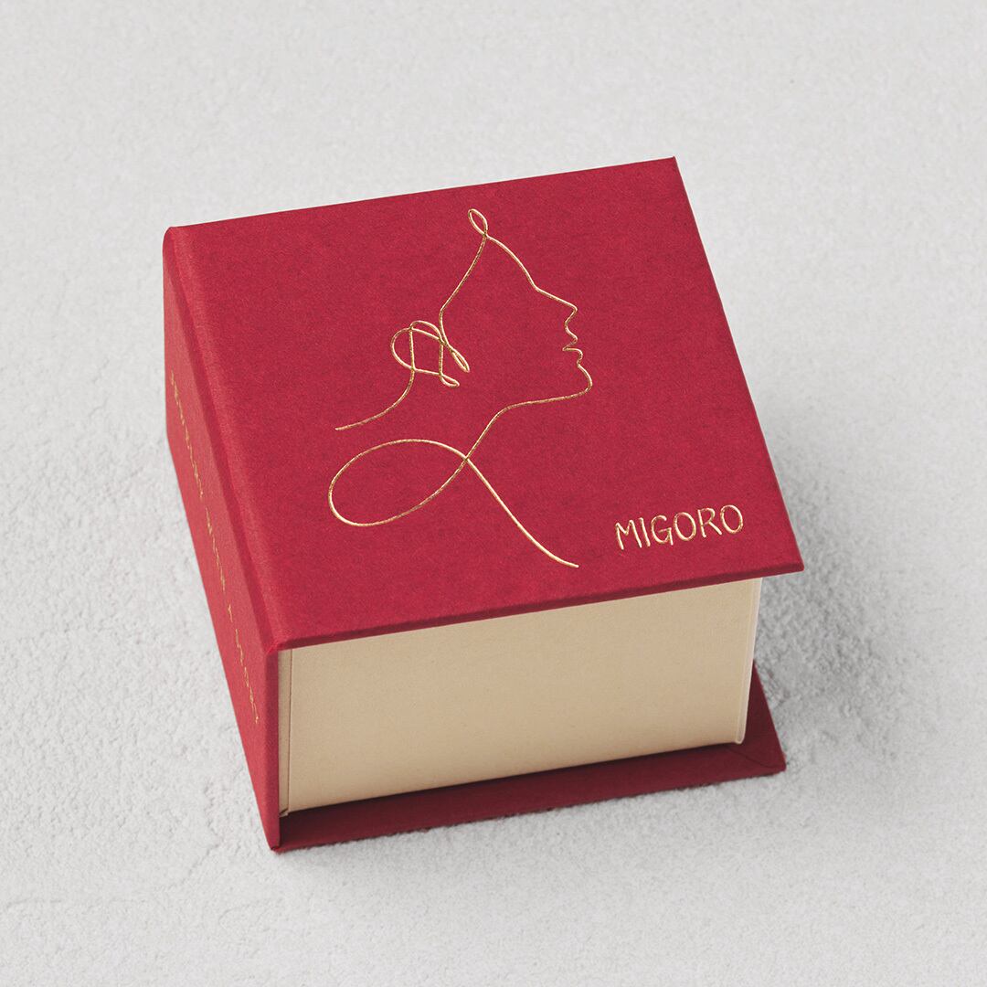 MIGORO ヒメタオモイ シルバーリング ルビー　1号 MIGORO ヒメタオモイ シルバーリング ルビー 1号