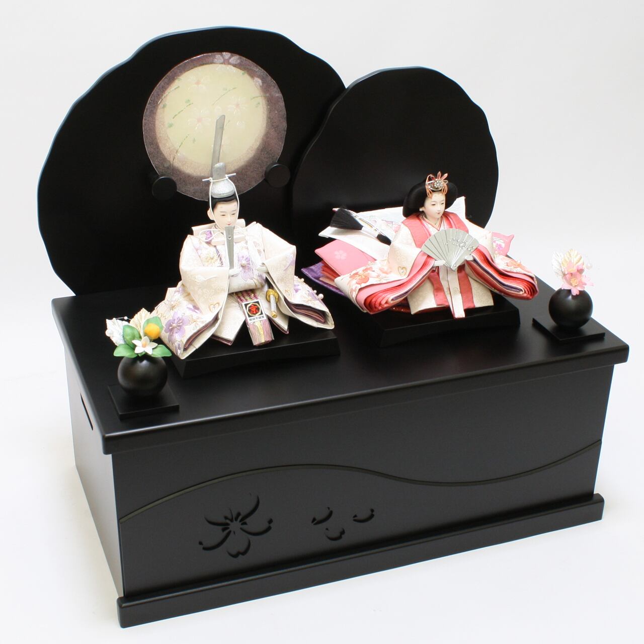 雛人形　親王　飾り　京十番　平安　瑞鳳　新品　未使用　美人雛 楽天市場】【新春SALE☆89,800円OFFクーポン】雛人形 コンパクト 立雛