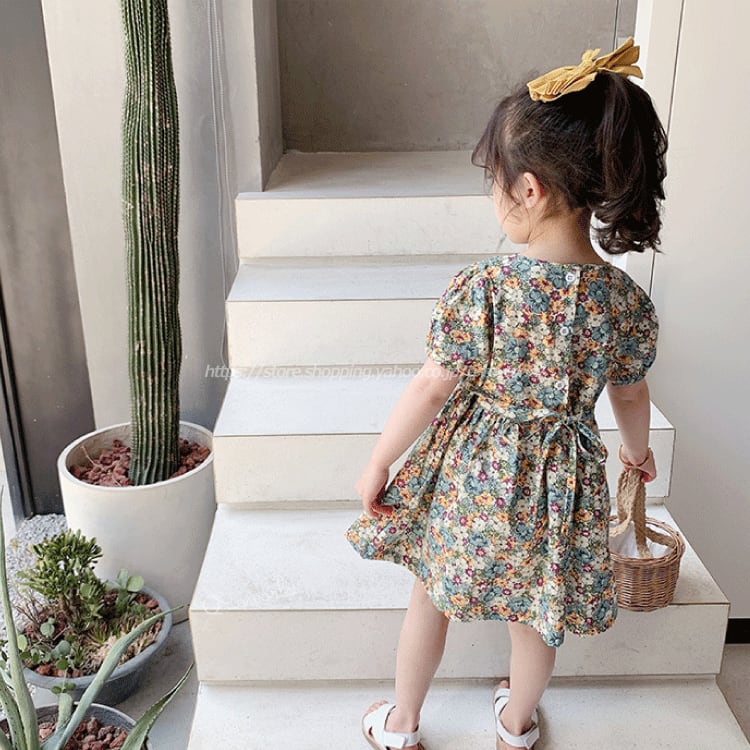 即納 100 130 ワンピース 花柄 韓国版 韓国子供服 子供服 女の子 キッズ Q Toworld キュートワールド 子供服 メール便は何点でも送料の合計は280円 即納 100 130 ワンピース 花柄 韓国版 韓国子供服 子供服 女の子 キッズ Q Toworld キュートワールド 子供服 メール便は何点でも送料の合計は280円