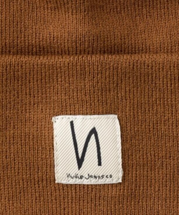 Nudie jeans ヌーディージーンズ 2021 Winter collection Falksson Beanie Cinnamon ビーニー