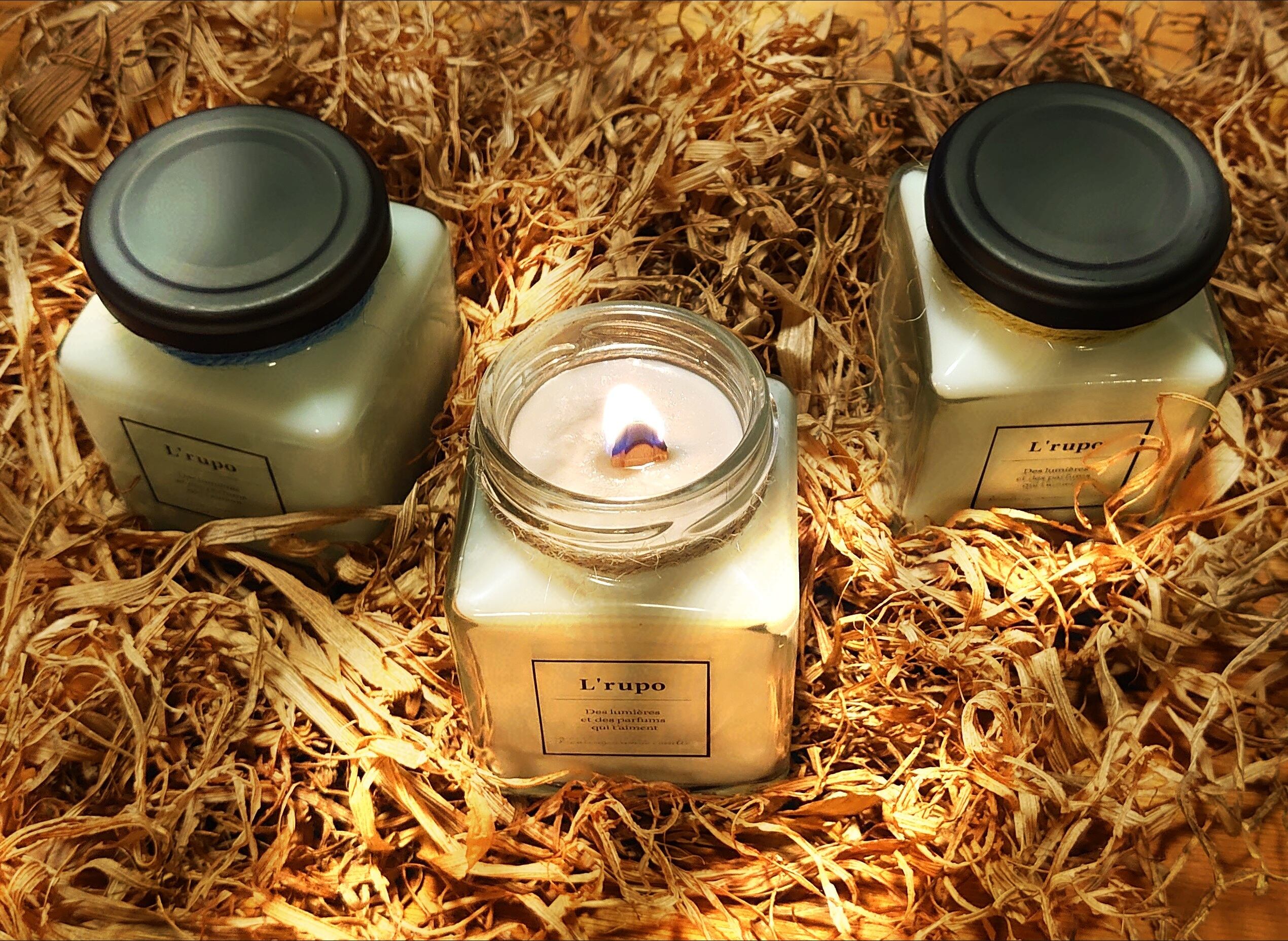 メンズフレグランスキャンドル:blue | L' rupo