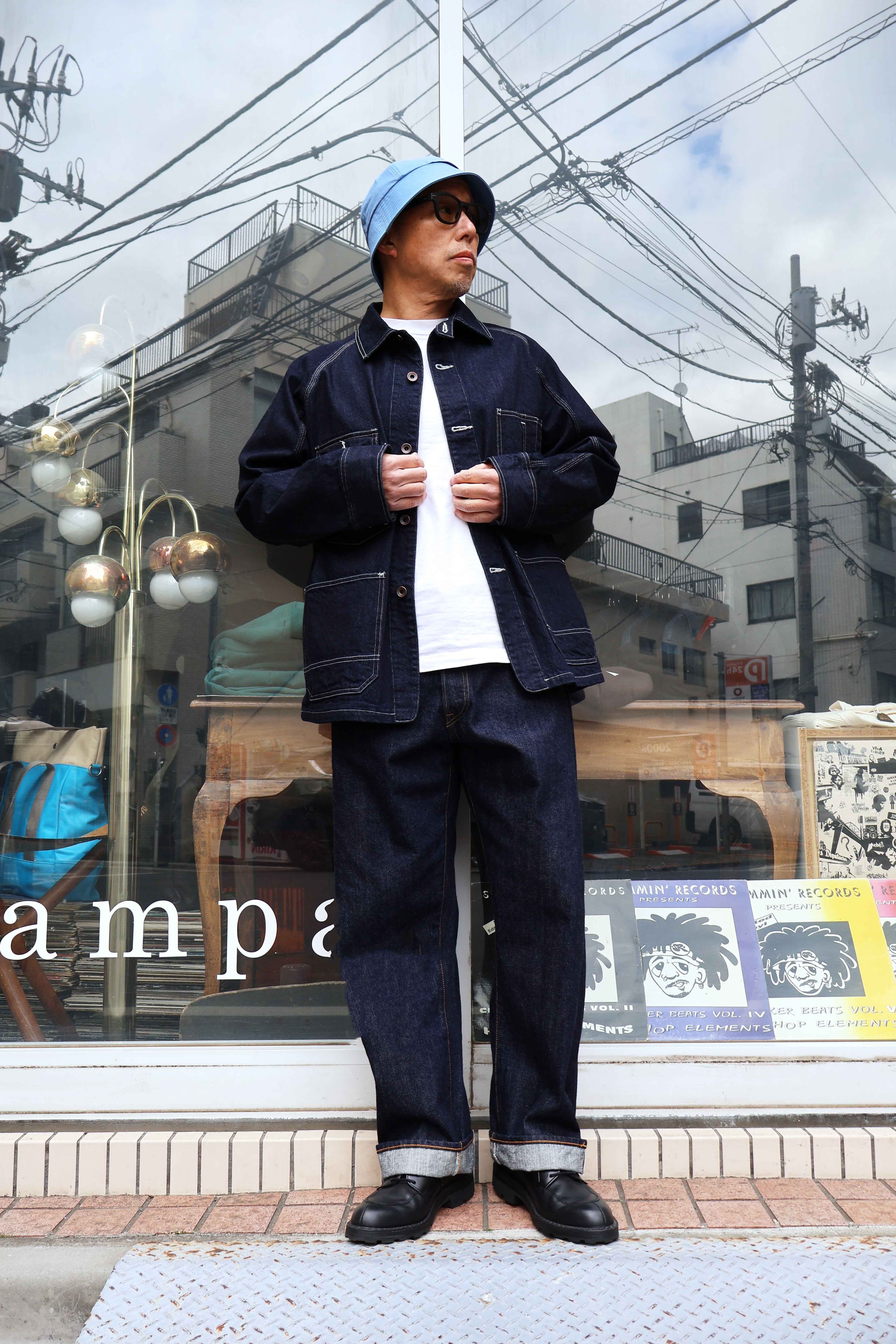 Ordinary fits Denim Coverall One Wash OF-J069OW | Lampa