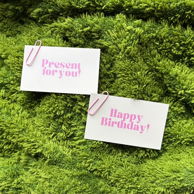 【単品】メッセージカード