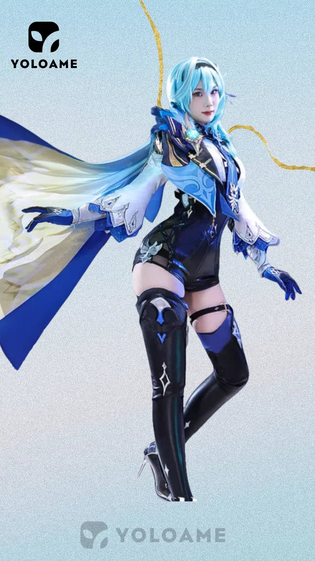 原神 エウルア 三分妄想 コスプレ衣装 三分妄想 原神 エウルア コスプレ 衣装 | YOLOAME公式コスプレ衣装