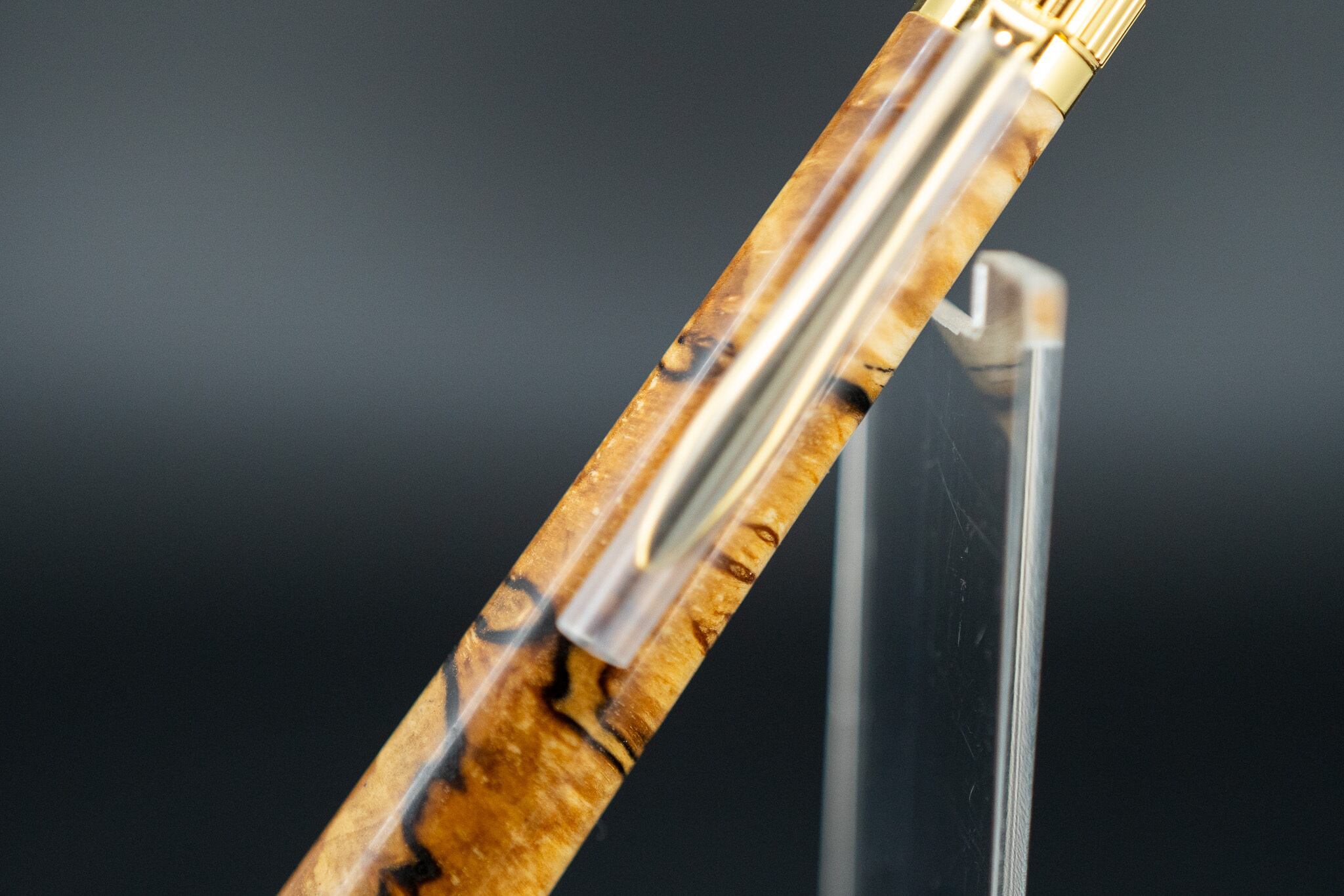 【自然が織りなす古地図】 スタビライズドウッド スポルテッドビーチ ① gold MP