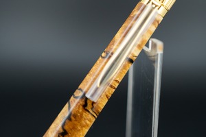 【自然が織りなす古地図】 スタビライズドウッド スポルテッドビーチ ① gold MP