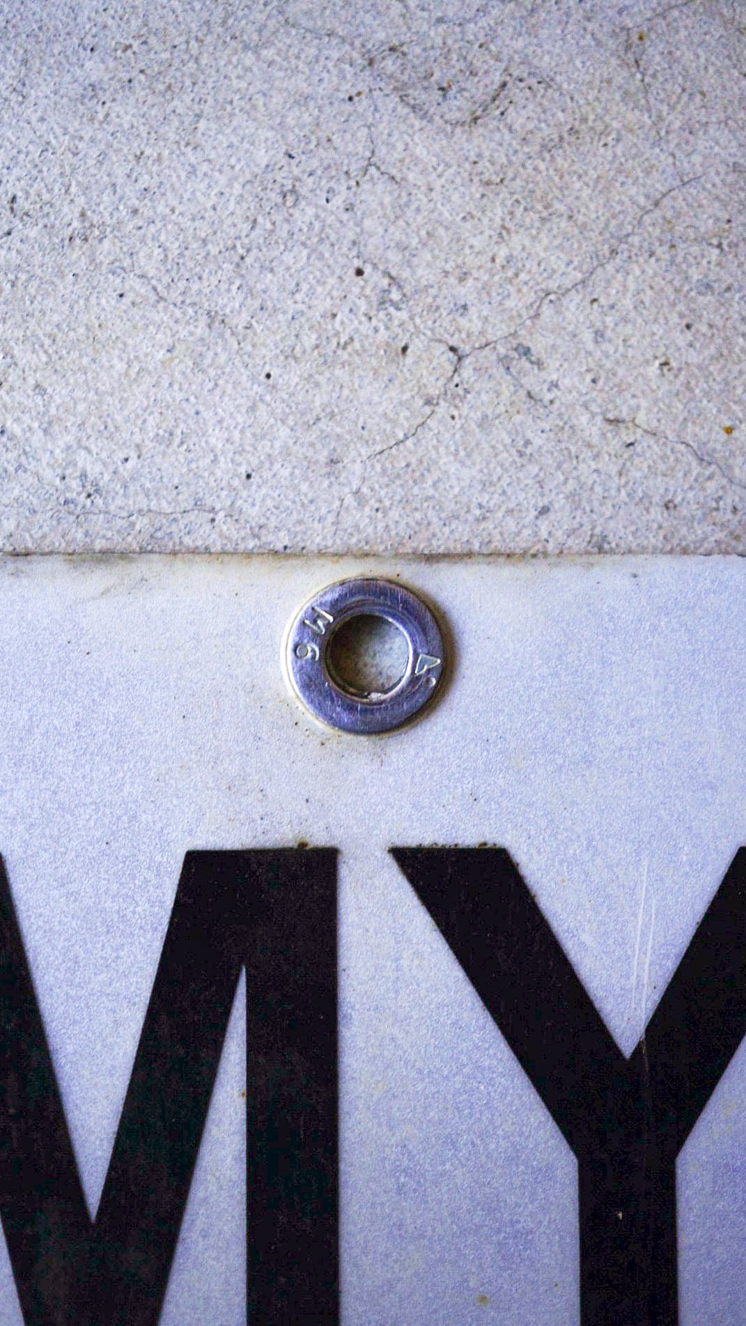 1990s】米軍(アメリカ軍) ライセンス プレート《ナンバープレート U.S.  