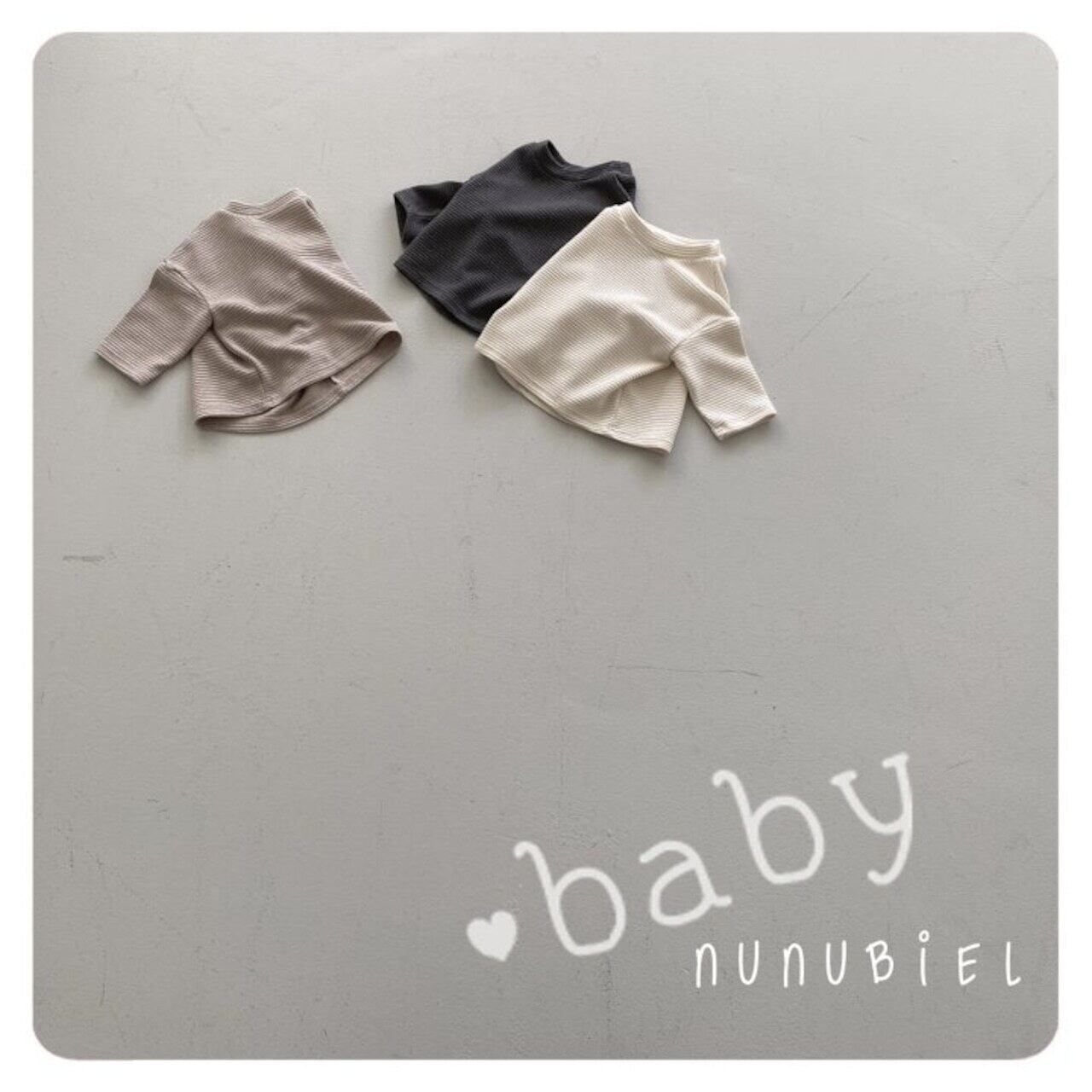 予約⌇nunubiel / Waffle T (baby)
