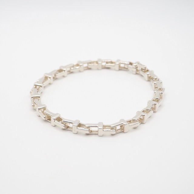 Tiffany&Co. Tナローブレスレット シルバー925 ティファニー