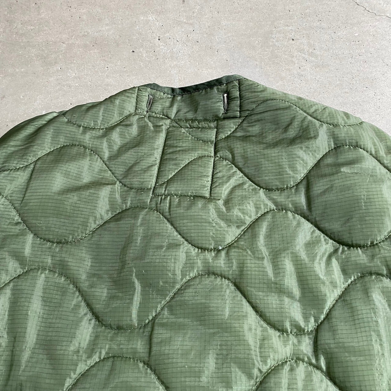 78年納品 70年代 米軍実品 U.S.ARMY ミリタリー 中綿 キルティング 