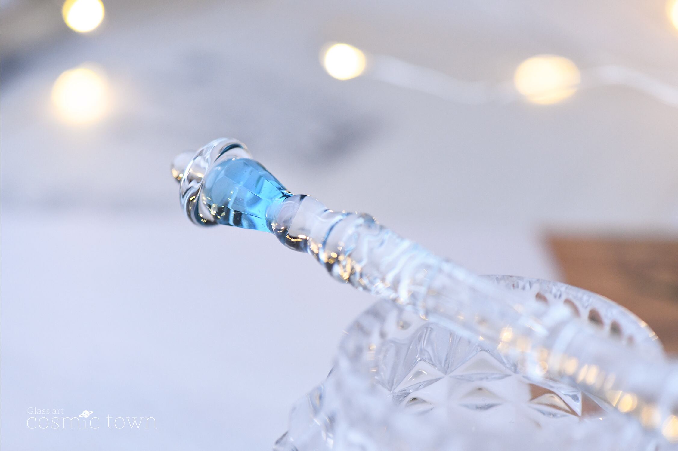 新色/クリア】街灯ガラスペン / ボロシリケイト【cosmic town】0728-4