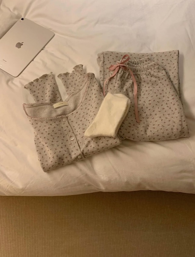 (LITER) daisy pajama / 2color