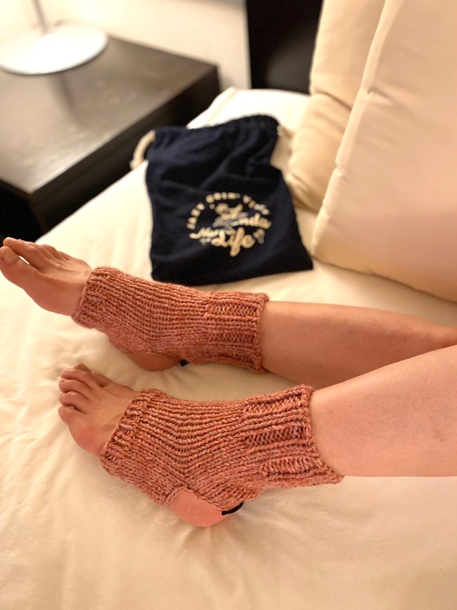 アンクルウォーマー　ダルピンク　My Kinda Body　