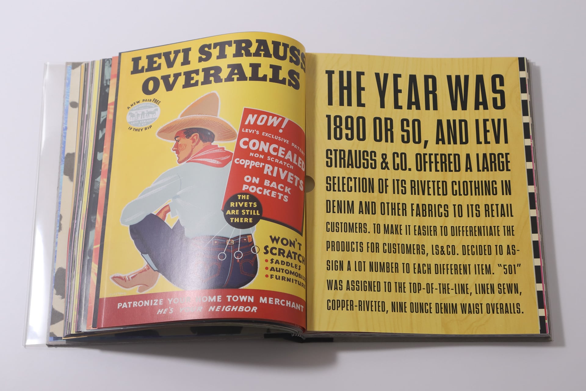 This Is a Pair of Levi's Jeans: The Official History of the Levi's Brand |  CROSS_BOOKSHELF | VISIONAIRE（ヴィジョネア）古本販売