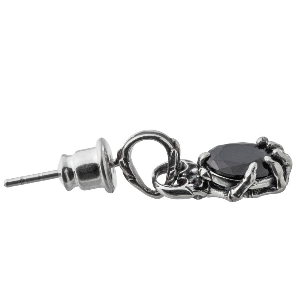スカルハンドピアス 片耳用 ACE0178 Skull hand earrings シルバー