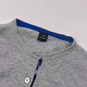 Paul Smith ポールスミス 長袖 コットン ニット カーディガン XL/グレー レディース