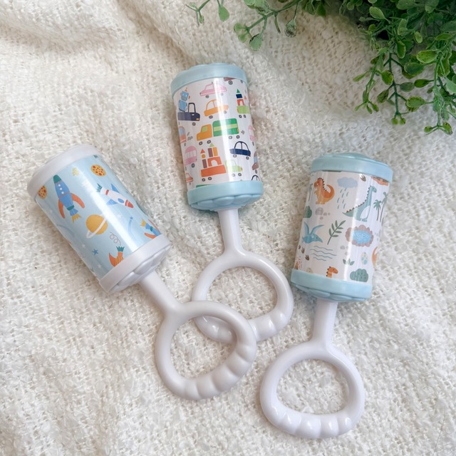 COCOWALK | コロン 赤ちゃんのガラガラ ラトル ダイナソー スペースワールド ベビー 玩具 日本製 ココウォーク