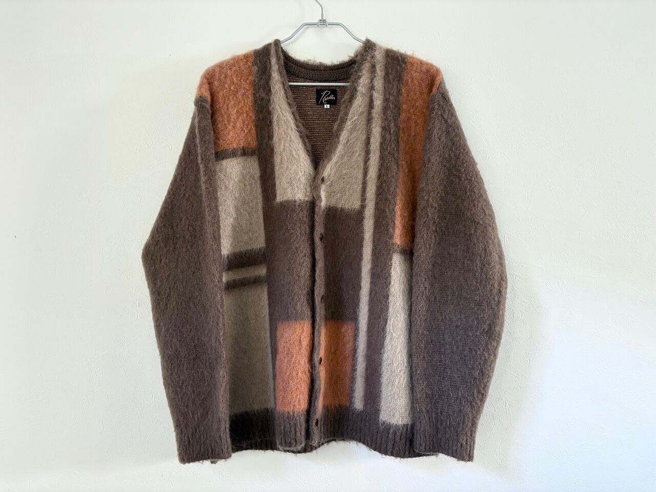 Needles Mohair cardigan BROWN MADE IN JAPAN