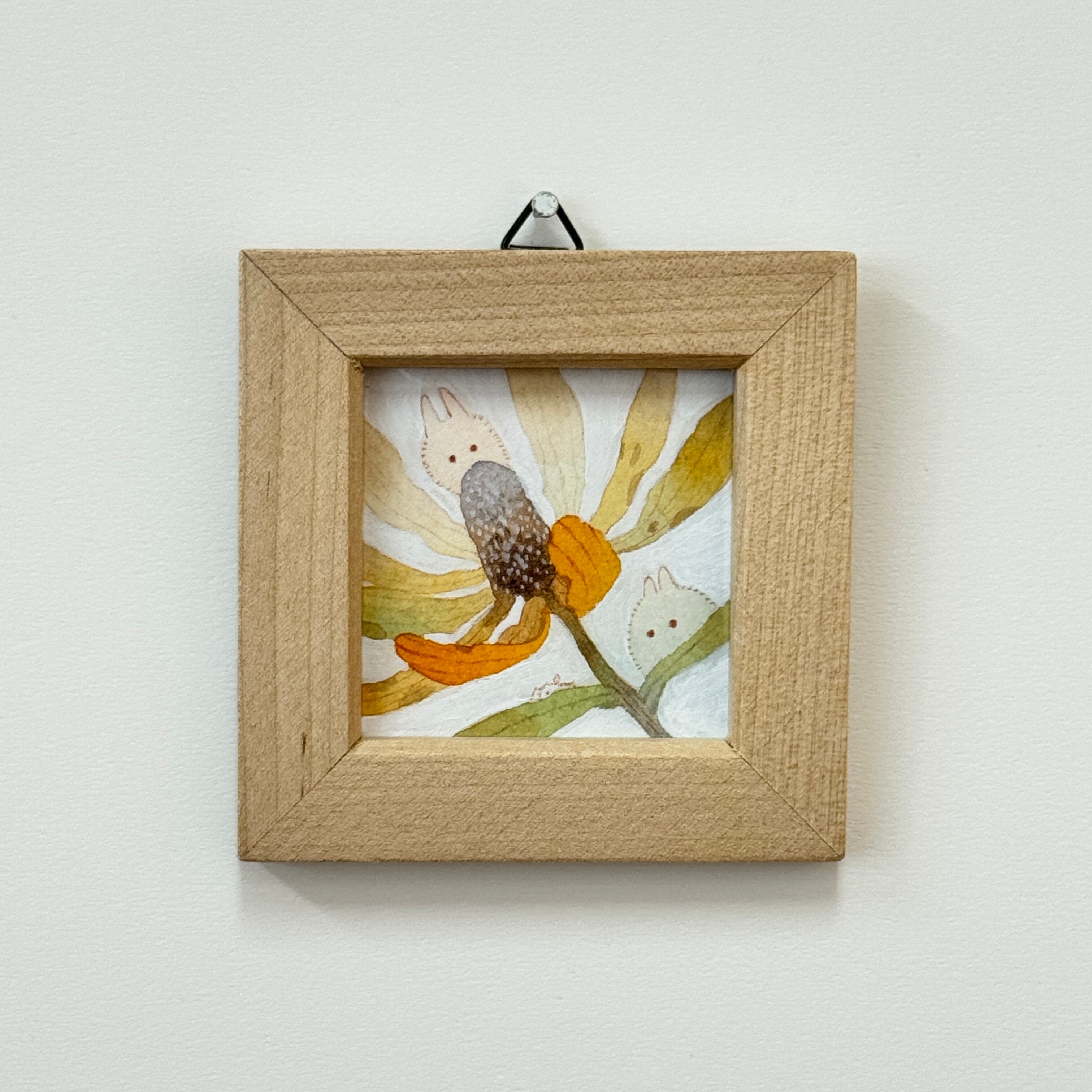 ミニ原画】こまちみゆた／陽のあたる部屋 | TSUKUSHI ART SHOP