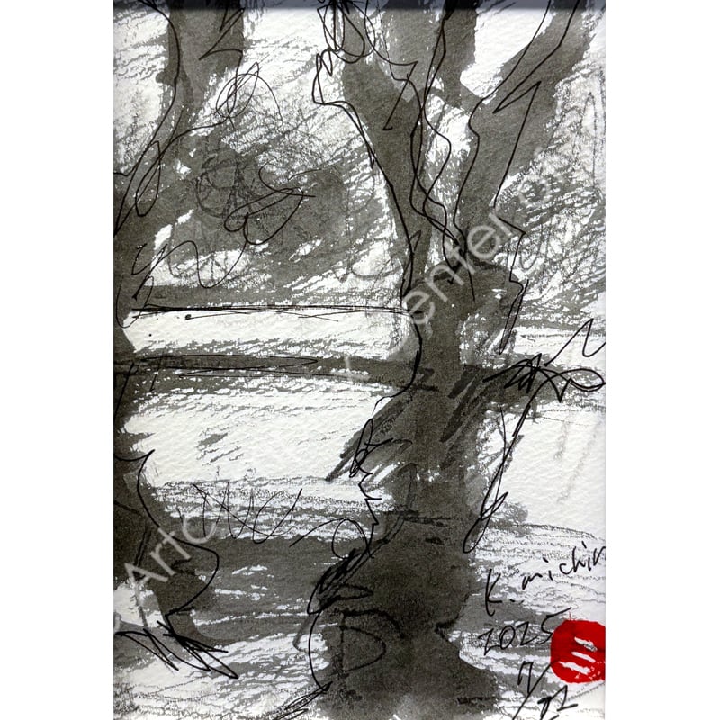 きよみずミチル「drawing〜At Koganei Park#2」