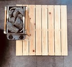職人さん手作り おうちDEサウナ専用設計『サウナすのこ』【１人用テント】おうちDEサウナ専用