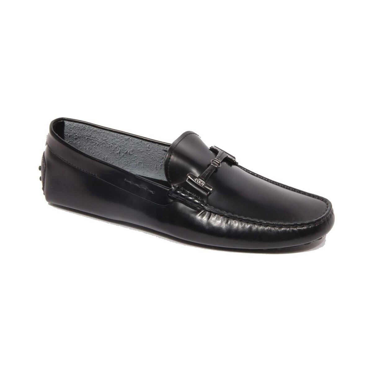 TOD'S トッズ メンズ ローファー レザー ブラック