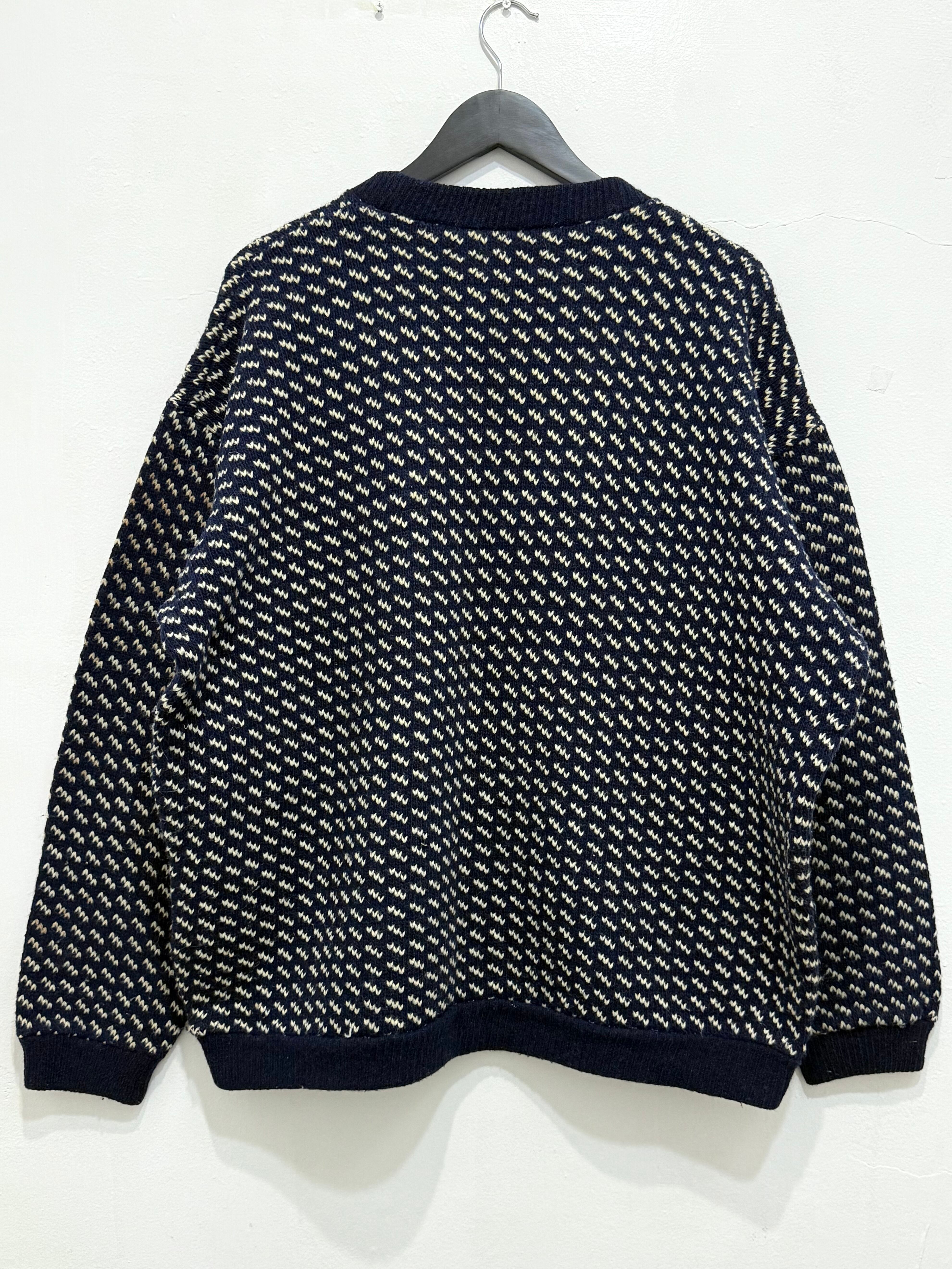 CELINE ジグザグパターン アルパカセーター CELINE ジグザグパターン