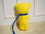 カラフルプラスチック ドイツの黄色ベア 青い紐 画像12