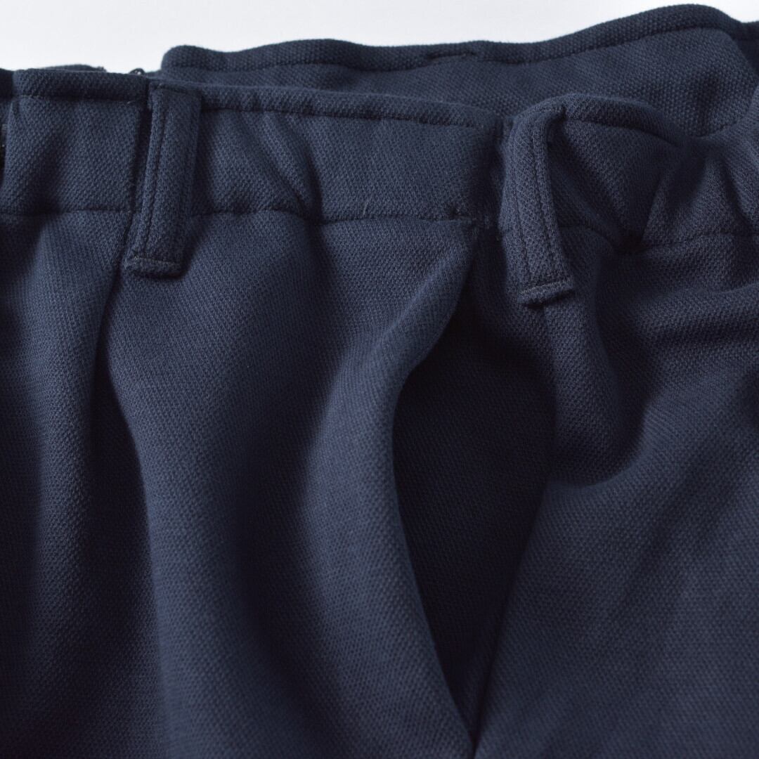 ARBRE アルブル ワンタックジャージイージーパンツ・ネイビー【メンズ】【送料無料】