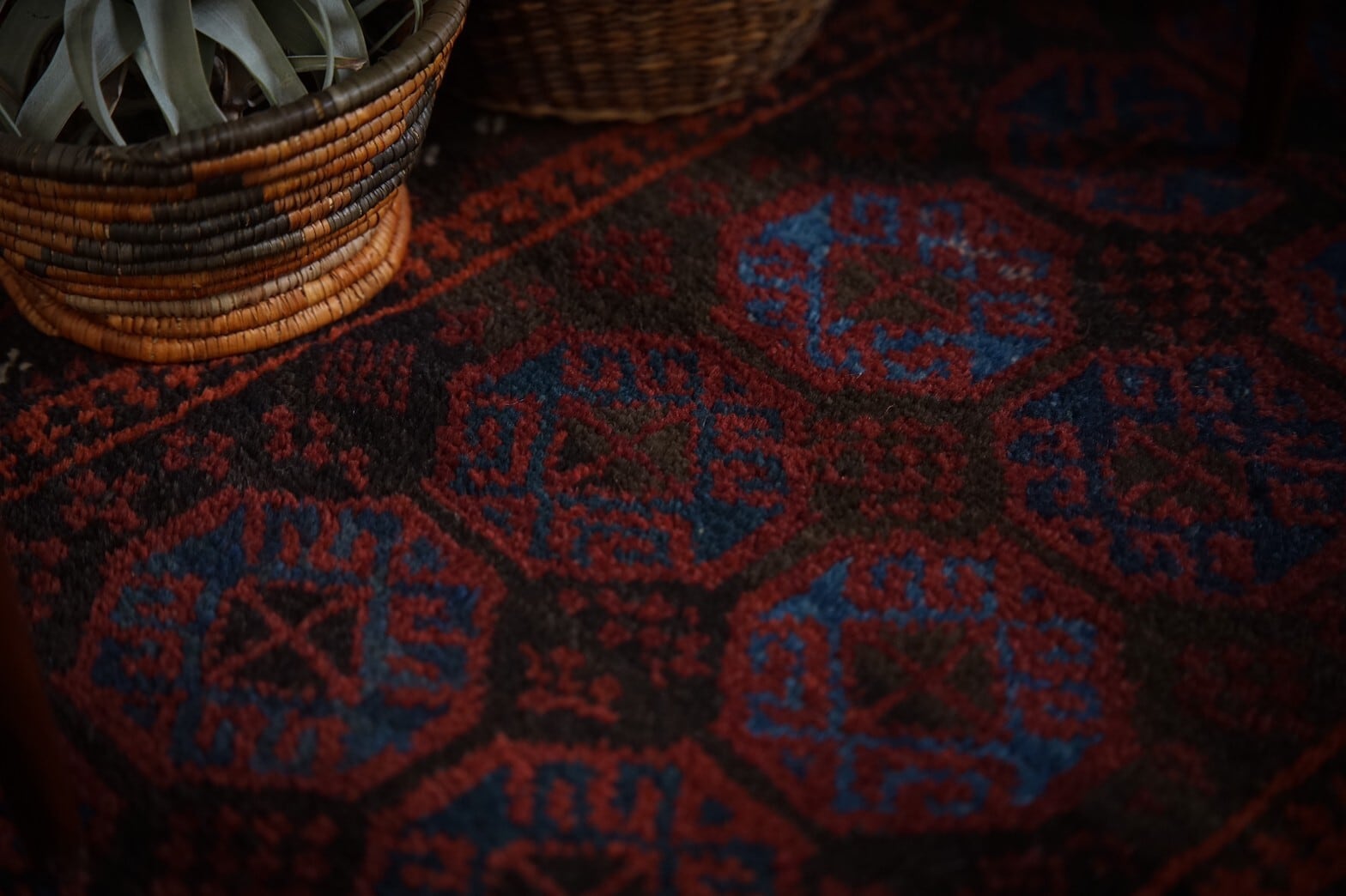 120 -Vintage maldari rug